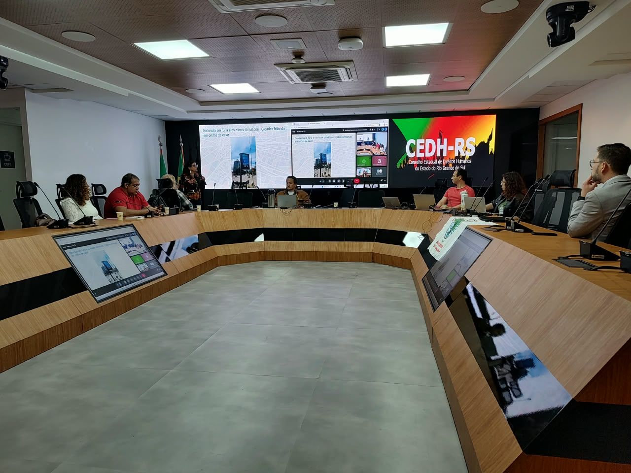 Imagem de capa: Betânia Alfonsin representa mestrado da FMP em reunião do Conselho Estadual de Direitos Humanos - FMP Faculdade de Direito, Porto Alegre